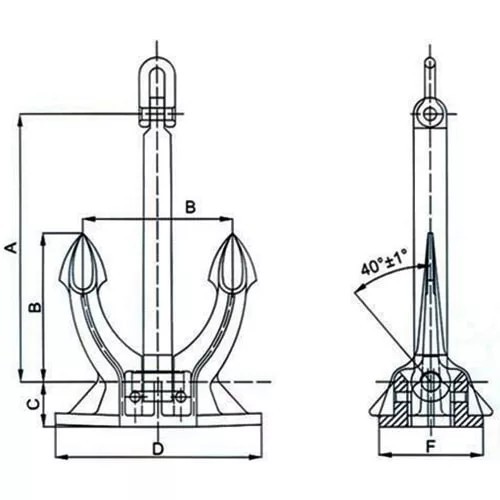 Якорь Spek марка Сталь 20, ГОСТ 30563-98 в г. Пенза